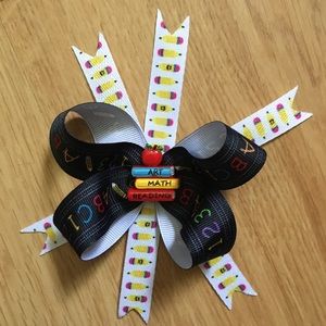 Back to school bows